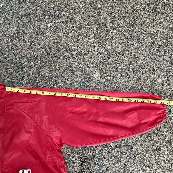 🔆3/$25🔆 GAP KIDS Vintage Red Windbreaker Jacket XL (9 - 12 years) - Picture 6 of 8